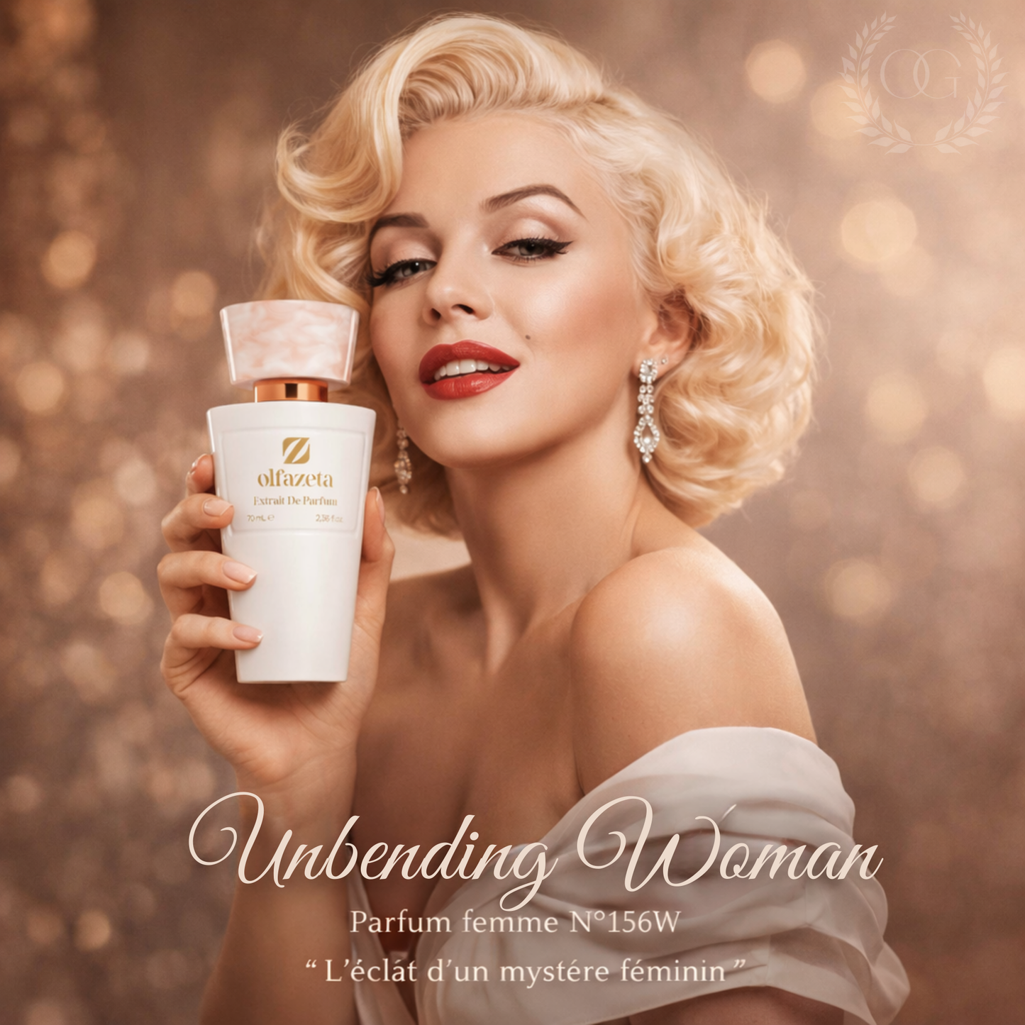 UNBENDING WOMAN - PARFUM FEMME - Fruité floral lumineux & velouté - Sillage mystérieux et rayonnant | Chogan N°156W