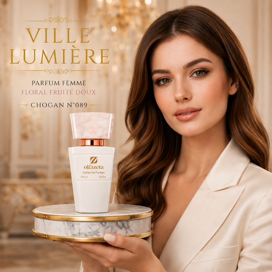 VILLE LUMIÈRE – Parfum Femme Floral Fruité Doux | Chogan N°089