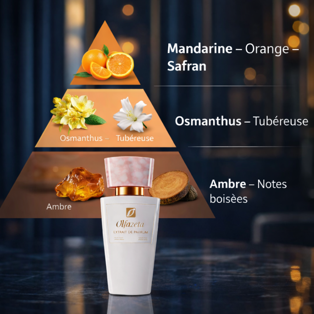 PARFUM FEMME - Floral oriental boisé – Sillage chaud & lumineux | Chogan n°064