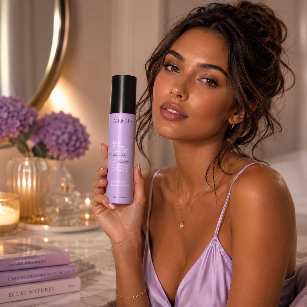 JUICY BLISS I Brume Parfumée Cheveux – Floral Fruité Musqué LUSH CLOUD N°SHM001